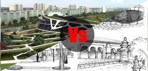رایانه (CAD) در برابر طراحی با دست