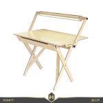 میز مخصوص طراحی و نقاشی با چراغ مطالعه مخصوص و میز نور طراحی